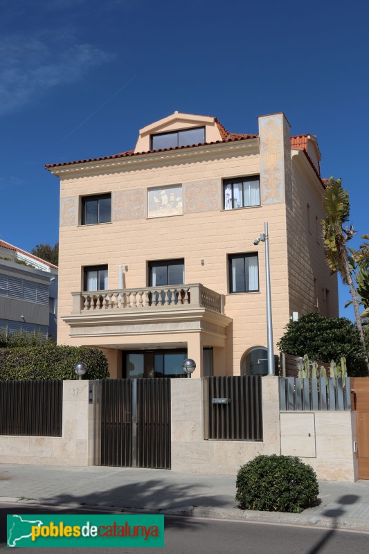 Sitges - Casa J. Figueres. Villa Carmen