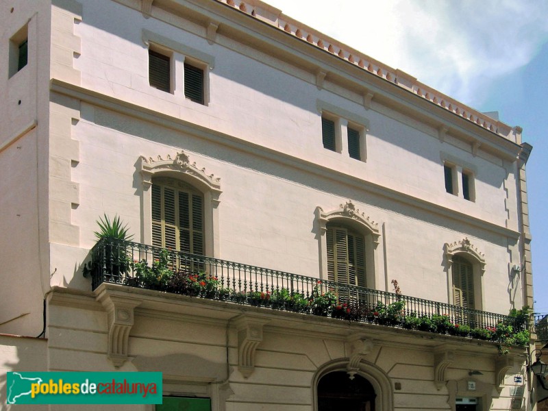 Sitges - Casa Maria Batlle de Robert (Foto: Albert Esteves, 2006) Sitges - Casa Maria Batlle de Robert