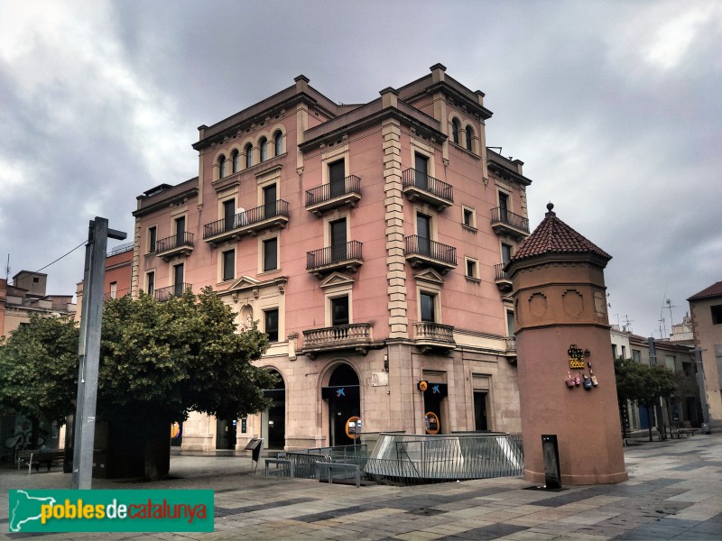 Granollers - Torre d'aigua plaça Maluquer i Salvador