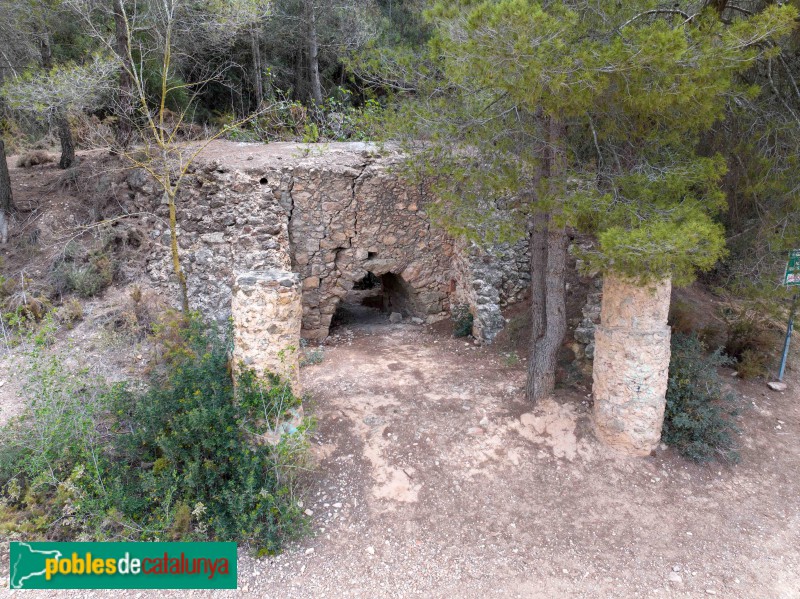 Vallirana - Forn de calç del Lledoner