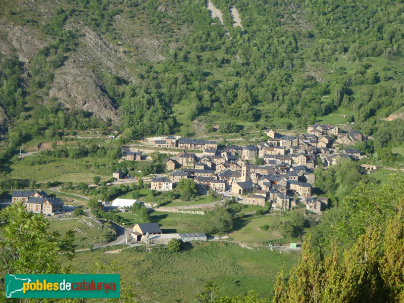 Durro - Panoràmica del poble