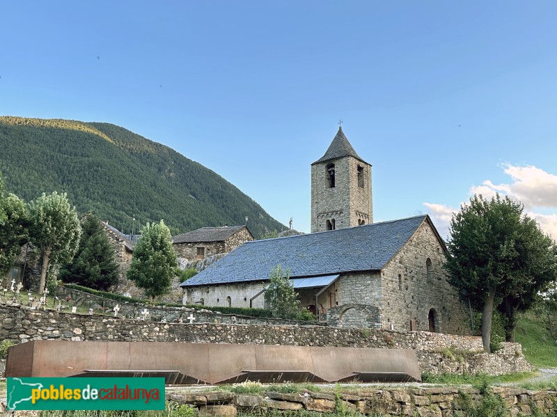 Boí - Església de Sant Joan de Boí (Foto: Albert Esteves, 2023) Boí - Església de Sant Joan de Boí
