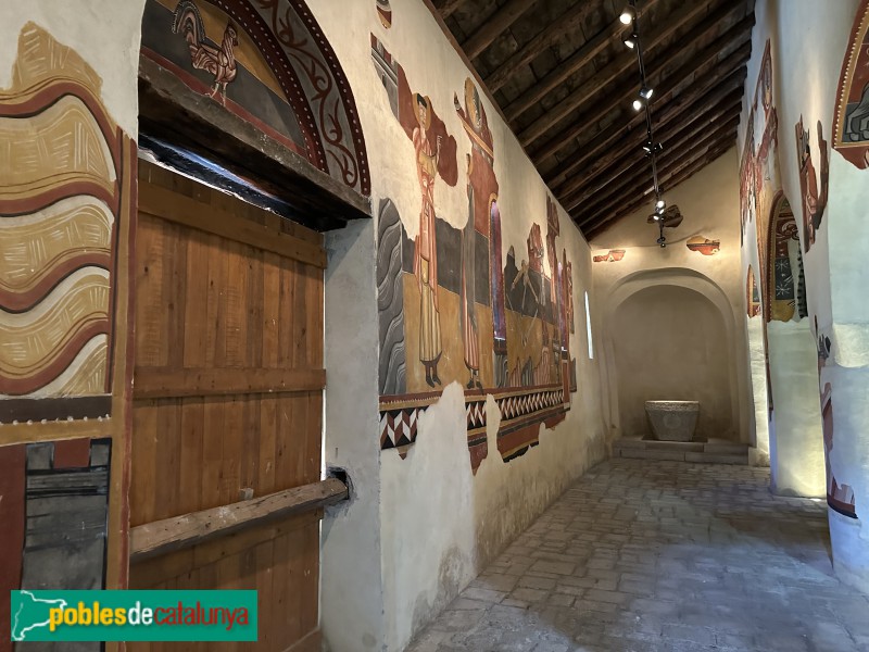 Boí - Església de Sant Joan de Boí. Interior (Foto: Albert Esteves, 2023) Boí - Església de Sant Joan de Boí. Interior
