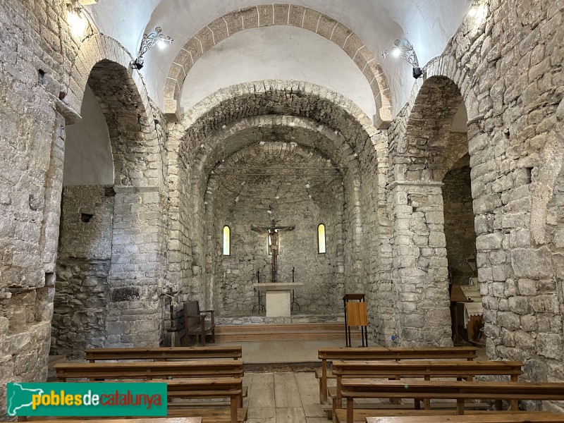 Barruera - Església de Sant Feliu. Interior