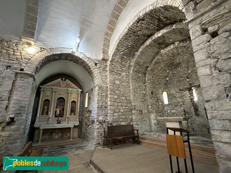 Barruera - Església de Sant Feliu. Interior