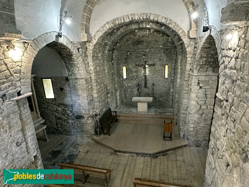 Barruera - Església de Sant Feliu. Interior