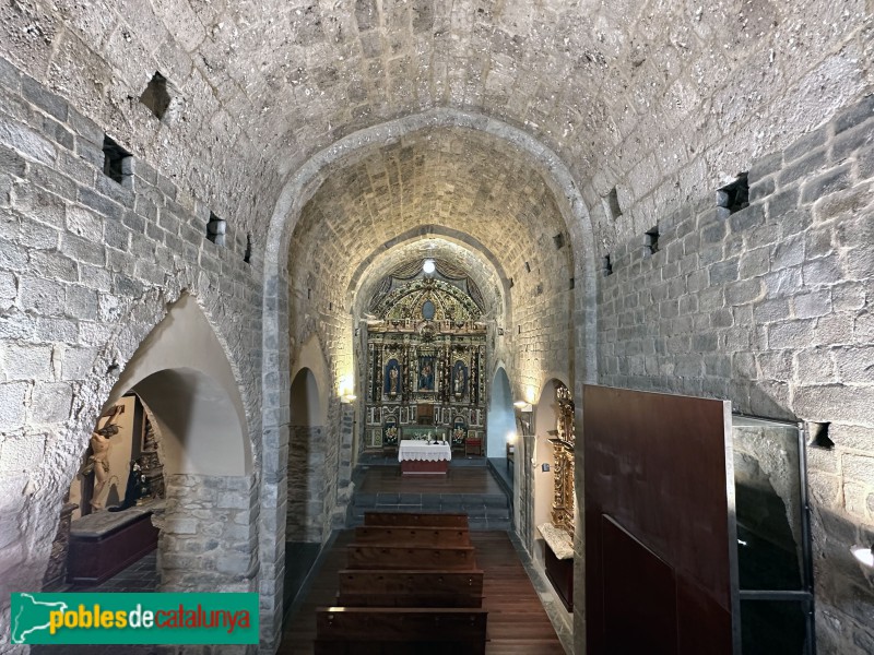 Durro - Església de la Nativitat de la Mare de Déu. Interior