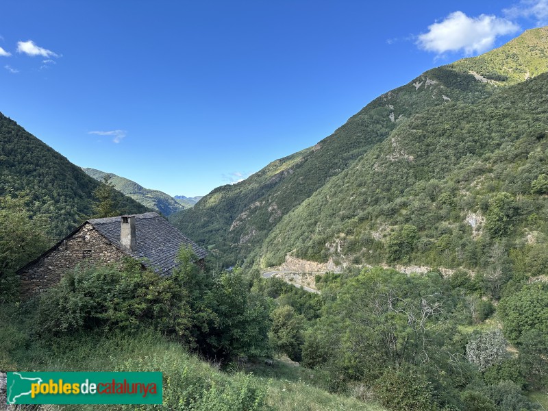 Panoràmica de la Vall des de Cardet