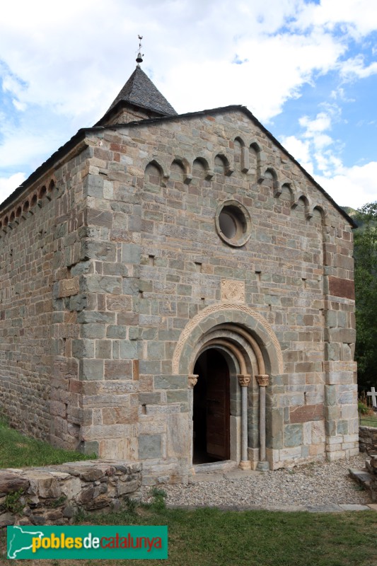 Cóll - Església de Santa Maria (Foto: Albert Esteves, 2023) Cóll - Església de Santa Maria