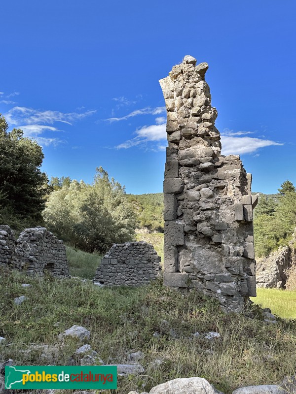 El Pont de Suert - Ruïnes del monestir de Santa Maria de Lavaix