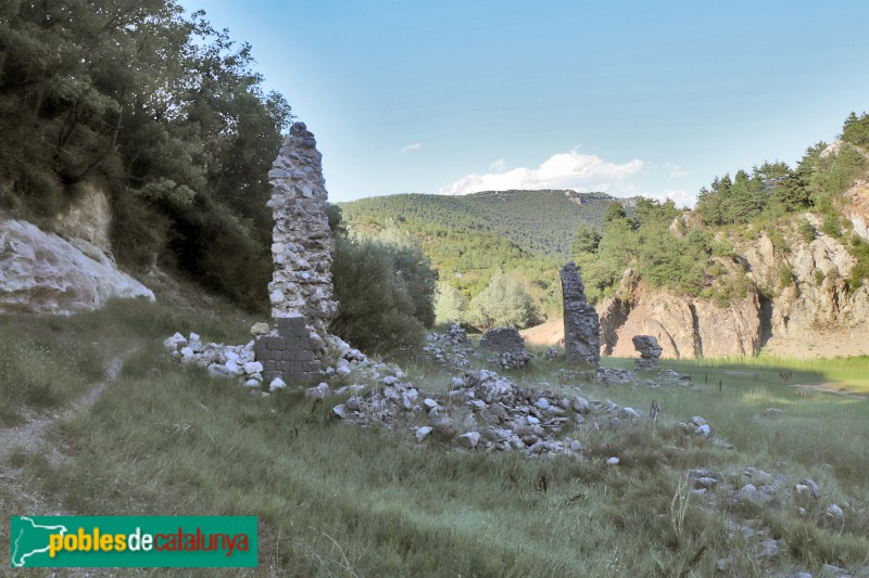 El Pont de Suert - Ruïnes del monestir de Santa Maria de Lavaix