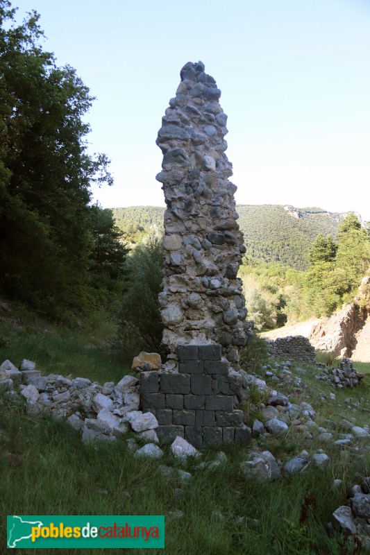 El Pont de Suert - Ruïnes del monestir de Santa Maria de Lavaix