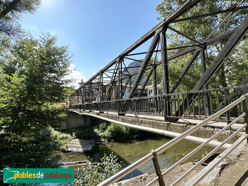 El Pont de Suert - Pont Vell o Palanca. Obra moderna