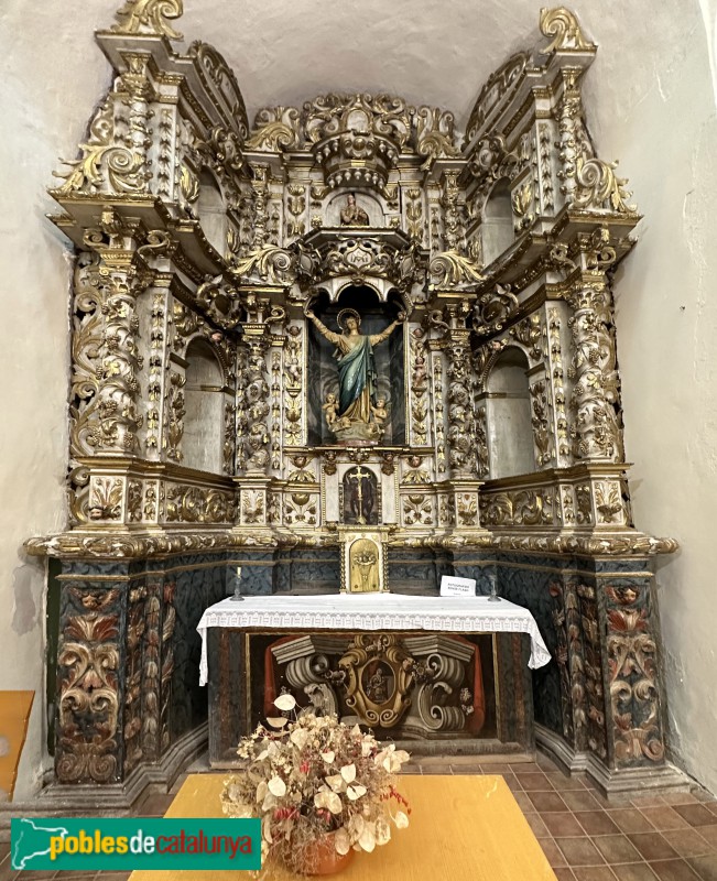 El Pont de Suert - Museu. Retaule de l'Assumpció, procedent de l'Església Vella