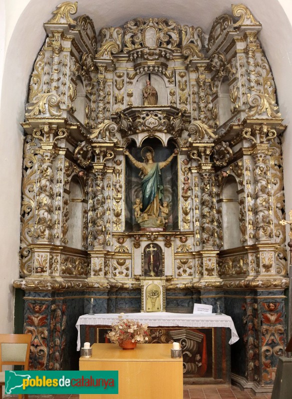 El Pont de Suert - Retaule de l'Assumpció, procedent de l'Església Vella