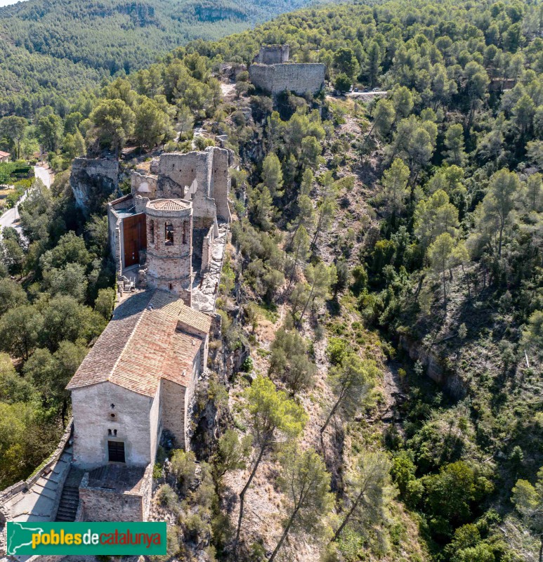 Gelida - Església i castell