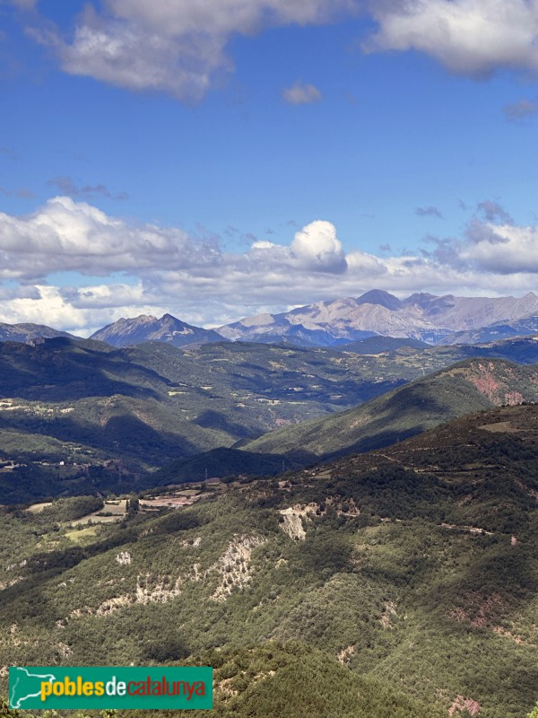 Irgo - Panoràmica des de Sant Salvador d'Irgo