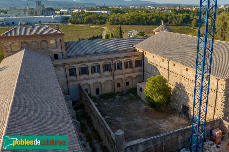 Santa Margarida i els Monjos - Castell-convent de Penyafort