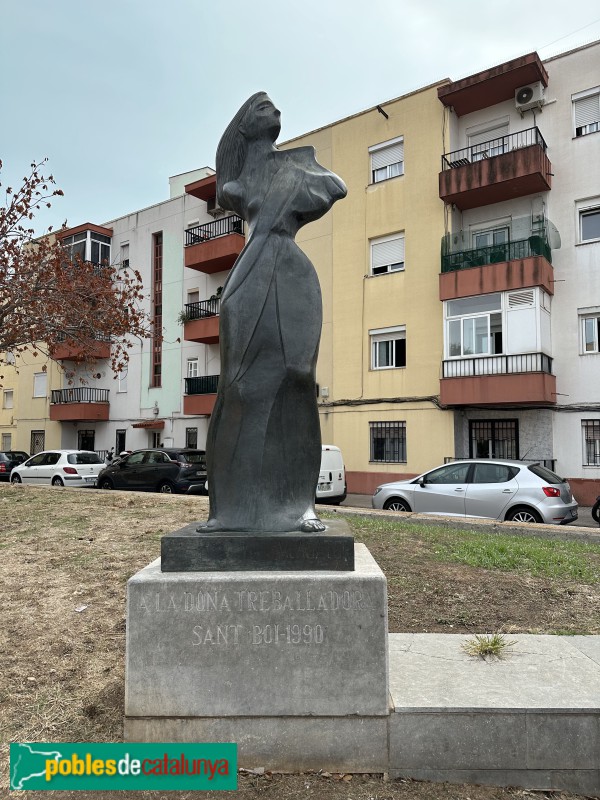 Sant Boi de Llobregat - Monument a la dona treballadora