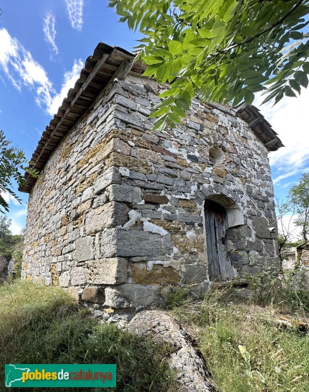 Capella de Sant Pere de Mas del Gras (Foto: Albert Esteves, 2023) Capella de Sant Pere de Mas del Gras