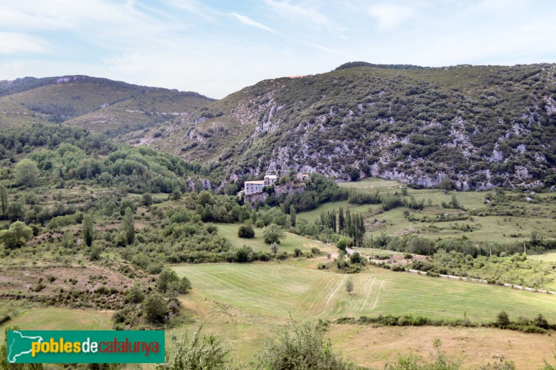 Panoràmica d'Abella d'Adons