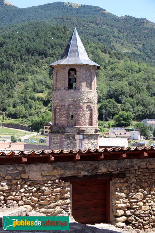 Vilaller - Església de Sant Climent. Campanar