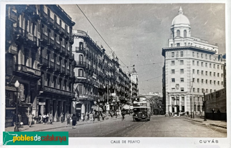 Barcelona - Pelai, 11. Postal antiga