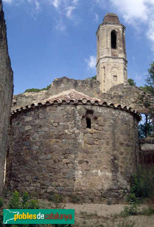 Vallgorguina - Església de Santa Eulàlia de Tapioles