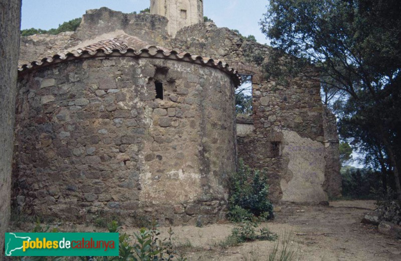 Vallgorguina - Església de Santa Eulàlia de Tapioles