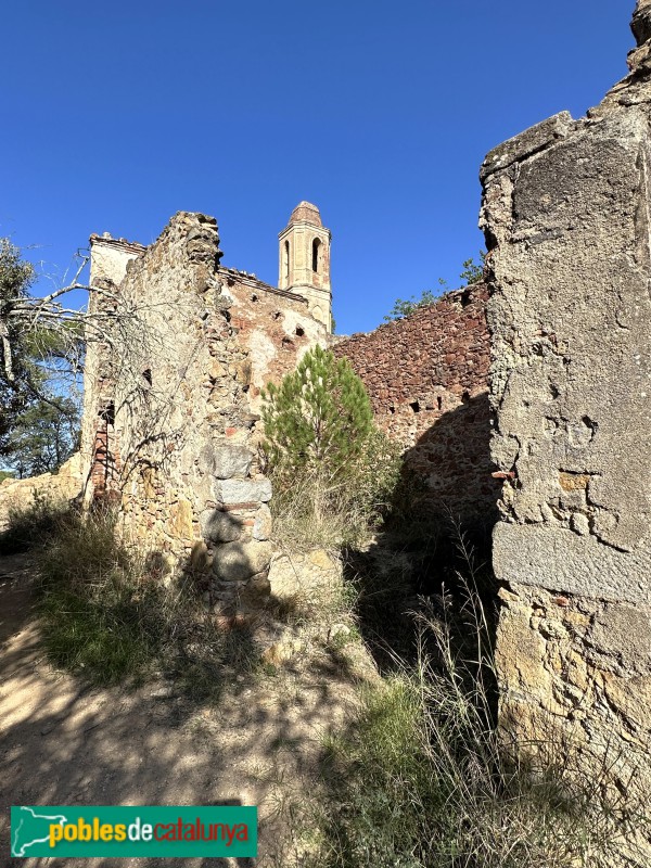 Vallgorguina - Església de Santa Eulàlia de Tapioles