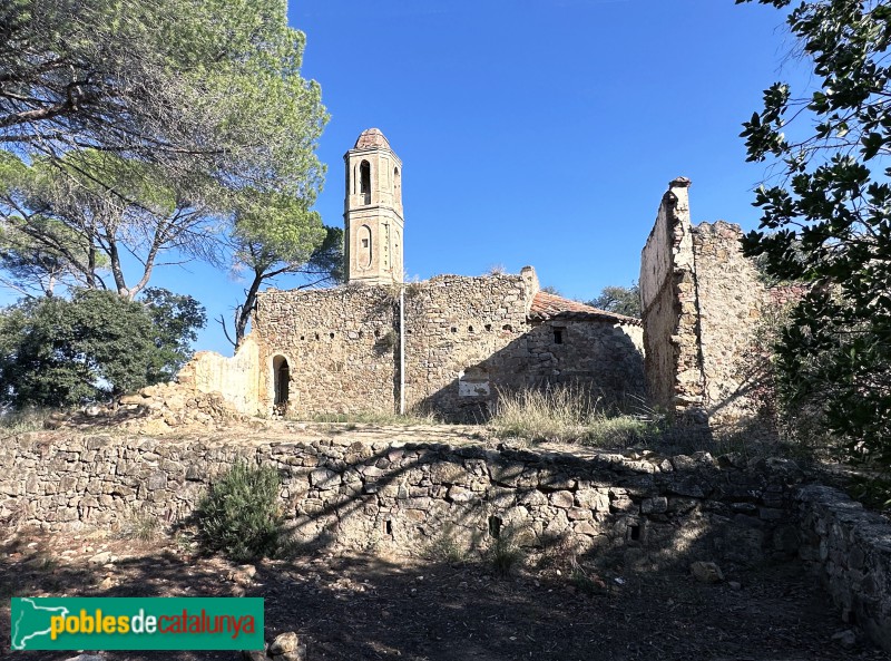 Vallgorguina - Església de Santa Eulàlia de Tapioles