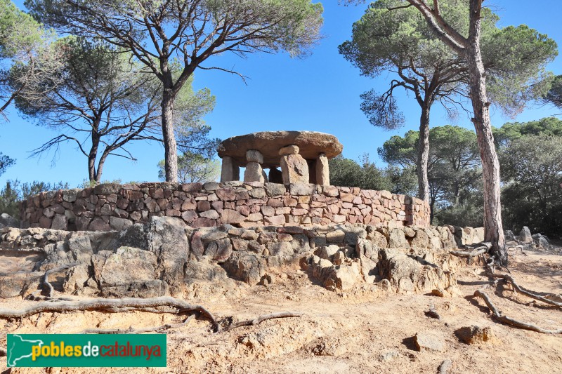 Vallgorguina - Dolmen Pedra Gentil