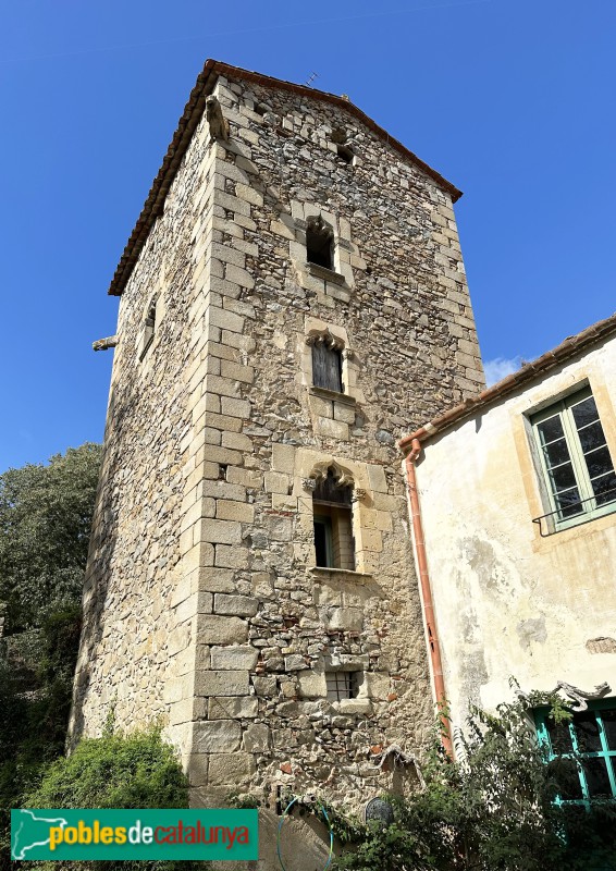 Vallgorguina - Can Vilar. Torre de defensa