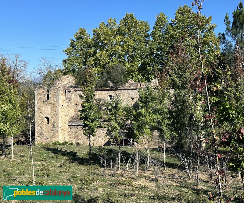 Vallgorguina - Església vella de Sant Andreu