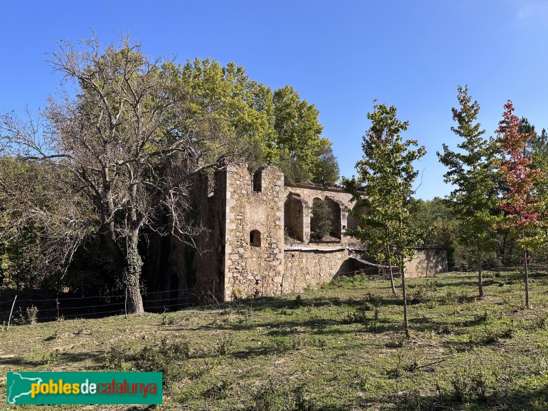 Vallgorguina - Església vella de Sant Andreu