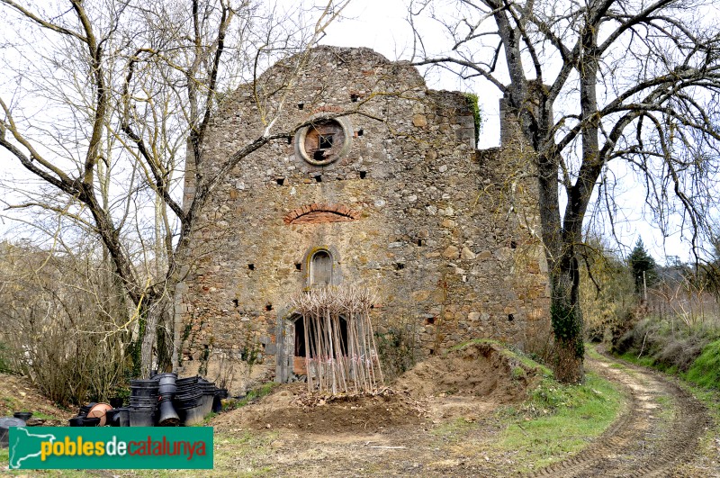 Vallgorguina - Església vella de Sant Andreu