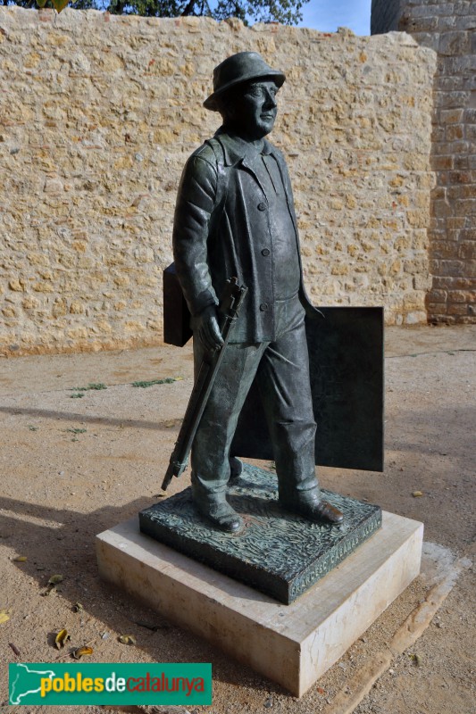 Sant Cugat del Vallès - Monument a Francesc Cabanes Alibau