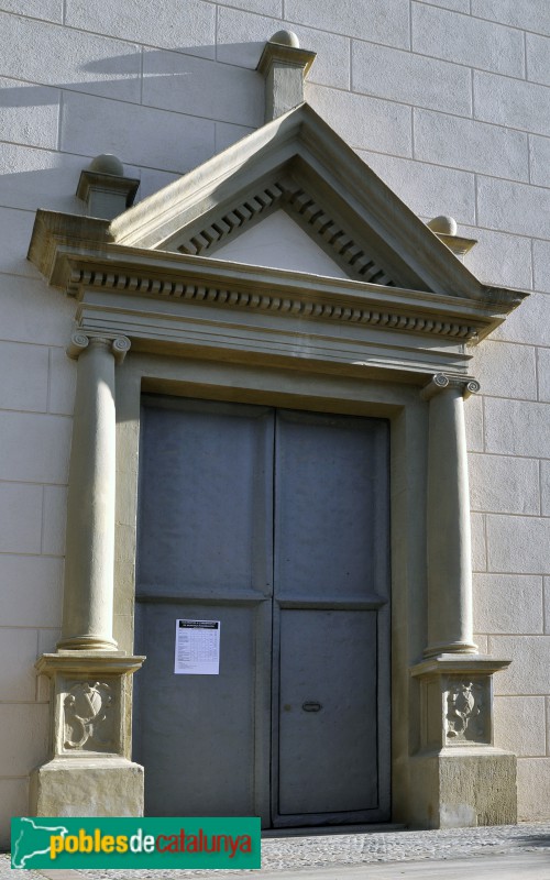 Santa Eulàlia de Ronçana - Església de Santa Eulàlia. Portada