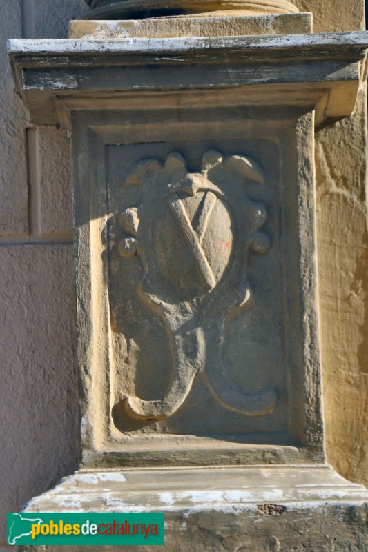 Santa Eulàlia de Ronçana - Església de Santa Eulàlia. Portada