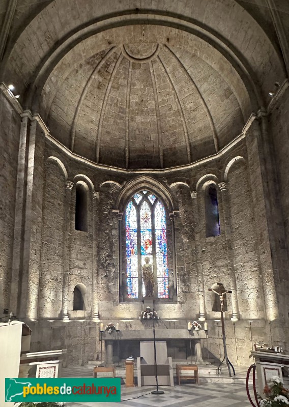 Sant Cugat del Vallès - Interior absis central