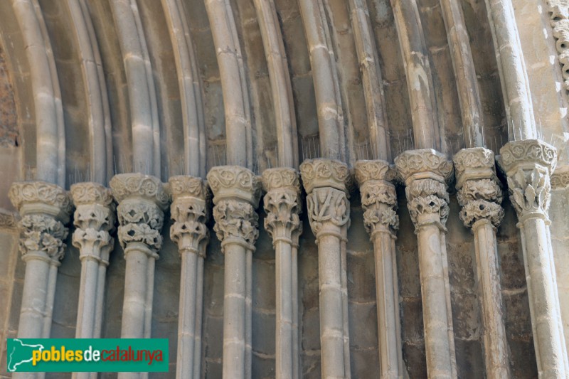 Monestir de Sant Cugat del Vallès - Portada de l'església