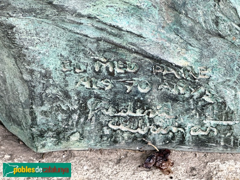 Sant Cugat del Vallès - Monument a Miquel Cabanas Alibau