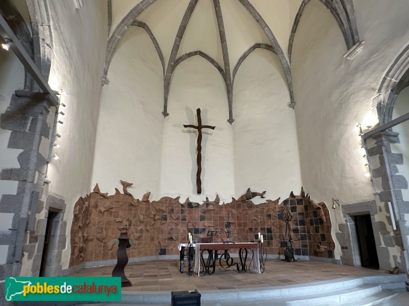 Sant Pere de Vilamajor - Església de Sant Pere. Interior