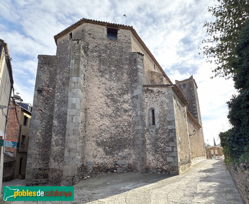 Sant Pere de Vilamajor - Església de Sant Pere. Absis