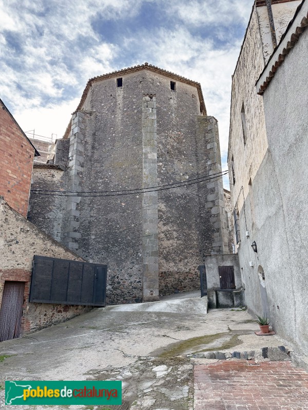 Sant Pere de Vilamajor - Església de Sant Pere. Absis