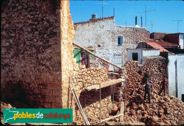 Alcanar - Torre del carrer Nou, abans de la restauració