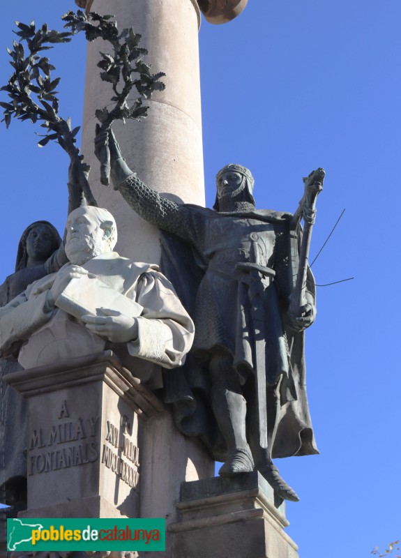 Vilafranca del Penedès - Monument a Milà i Fontanals