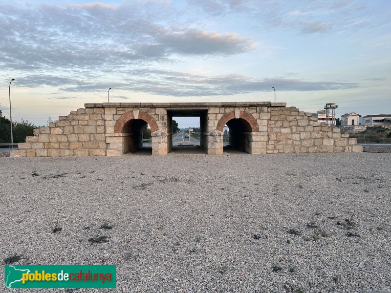 Santa Bàrbara - Antic pont del ferrocarril