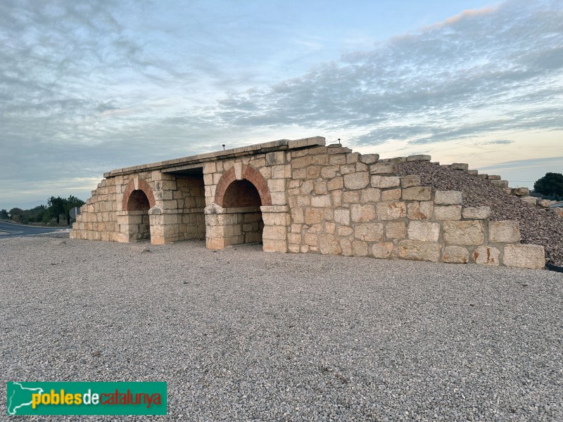 Santa Bàrbara - Antic pont del ferrocarril