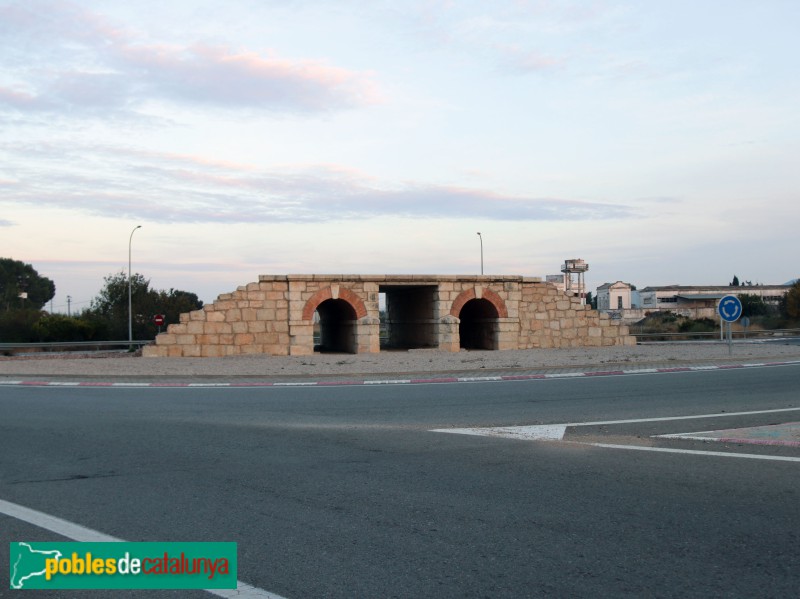 Santa Bàrbara - Antic pont del ferrocarril